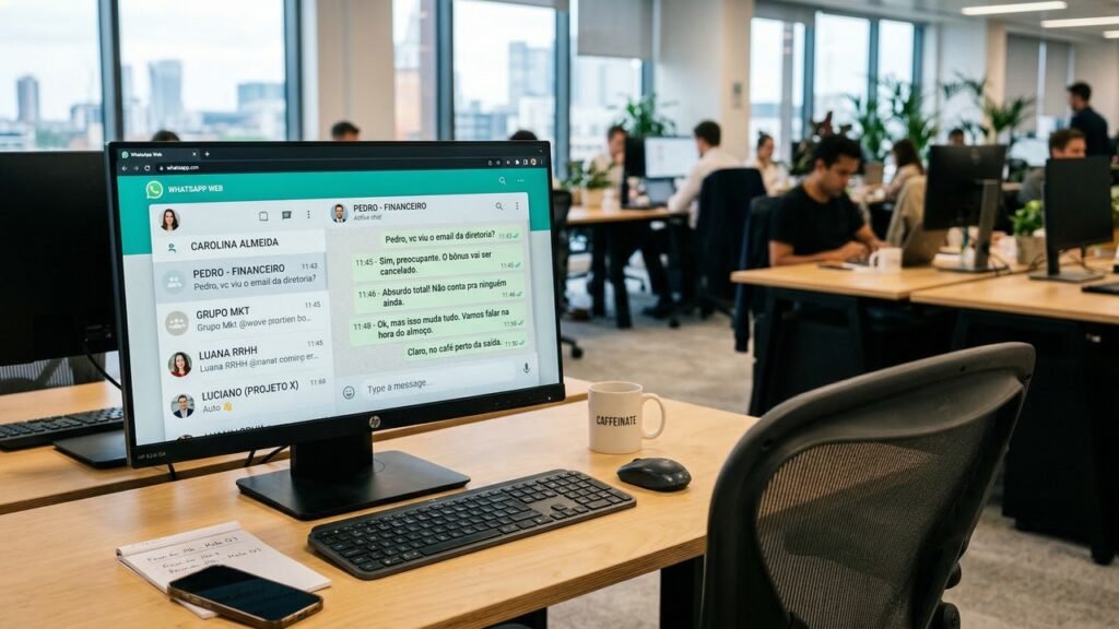 Funcionária é demitida após chefe ler mensagens no WhatsApp e decisão reacende debate sobre privacidade no trabalho