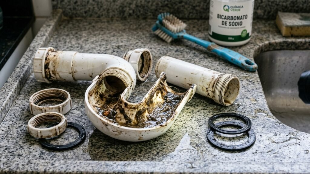 O que fazer quando o ralo da pia continua com mau cheiro mesmo após a limpeza