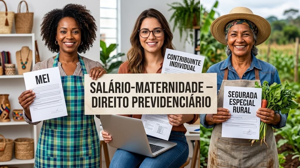 INSS amplia proteção e mulheres descobrem que podem receber salário-maternidade sem trabalhar de carteira assinada