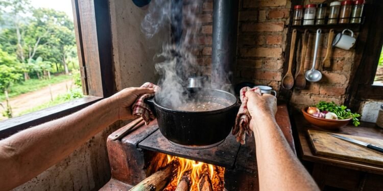 Fogão a lenha pode gerar multa de até R$ 10 mil no Brasil: lei ambiental prevê punição nesses casos