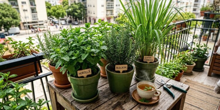Saiba como começar um cantinho de chás em casa com 5 plantas medicinais fáceis de cultivar