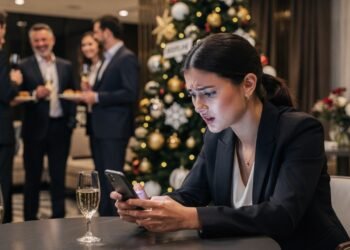 A festa de fim de ano saiu do controle, ela cometeu um deslize que ninguém imaginava e perdeu o emprego imediatamente