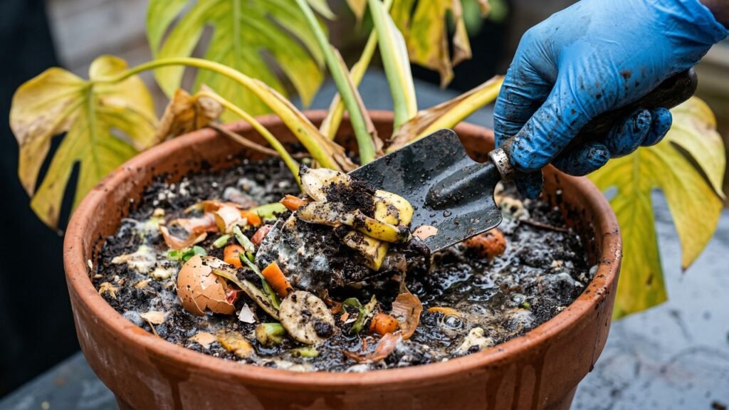 Os erros mais comuns que cometemos ao usar fertilizantes caseiros em nossas plantas