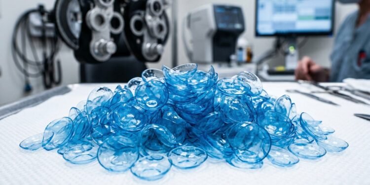 Médicos encontram 27 lentes de contato no olho de paciente durante exame antes de cirurgia