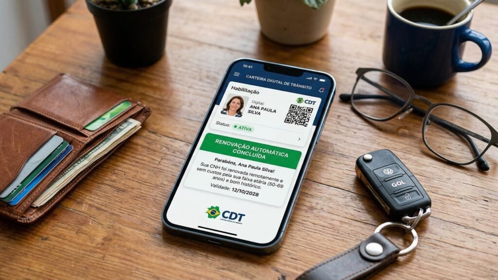 Governo anuncia mudança na CNH para motoristas com mais de 50 anos e renovação gratuita surpreende