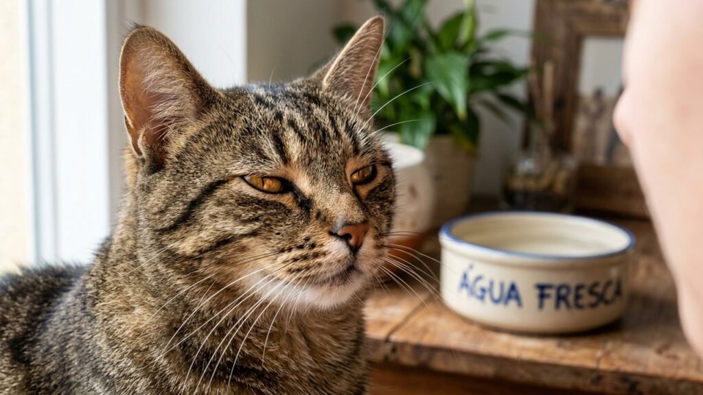 Como um gato escolhe seu humano favorito observando comportamentos simples