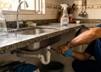 O que fazer quando o ralo da pia continua com mau cheiro mesmo após a limpeza