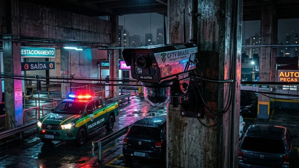 Estacionamento privados nãom livra de multa: CTB permite autuação e infrações podem gerar R$ 293,47