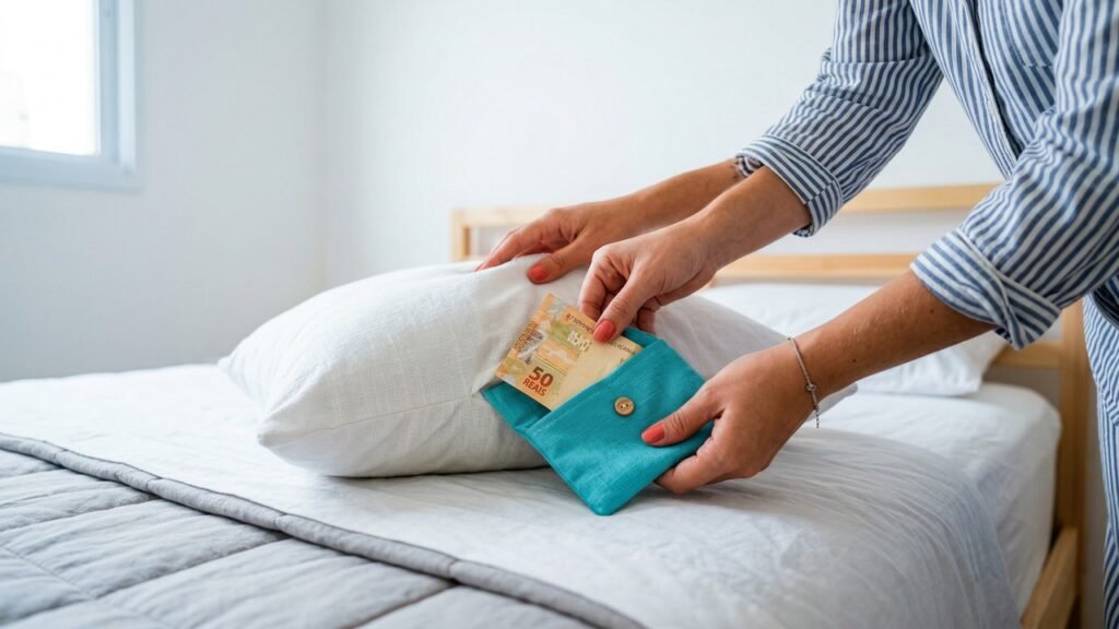 Colocar uma nota de dinheiro debaixo do travesseiro antes de dormir: por que o Feng Shui recomenda isso