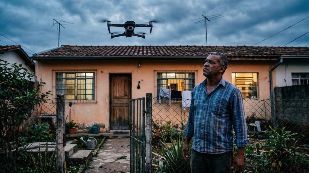Proprietária recebe cobrança de R$ 100 mil após inspeção por drone e caso expõe uso de IA por seguradoras