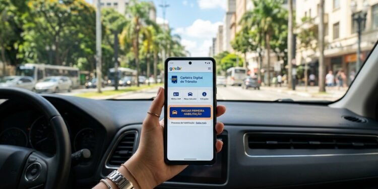 A primeira etapa para tirar a CNH saiu do balcão e foi parar no celular: entenda o que muda para novos motoristas