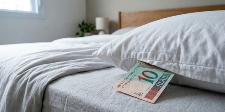 Colocar uma nota de 10 reais debaixo do travesseiro antes de dormir: por que o Feng Shui recomenda isso