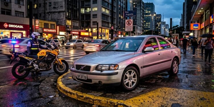 Pare de estacionar assim agora: esse erro comum pode gerar multa, pontos na CNH e até remoção do veículo