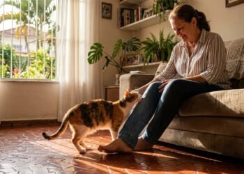 Como um gato escolhe seu humano favorito observando comportamentos simples