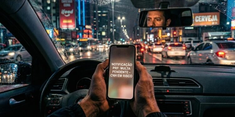 Atenção, motoristas: golpe da multa da PRF usa ameaça de suspensão da CNH para fazer motoristas pagarem sem perceber