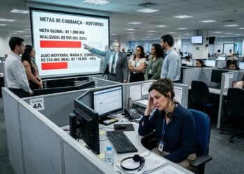 Exigiam 540 ligações por dia e faziam a “reunião dos desesperados”: Justiça reconhece assédio moral e mantém indenização contra empresa