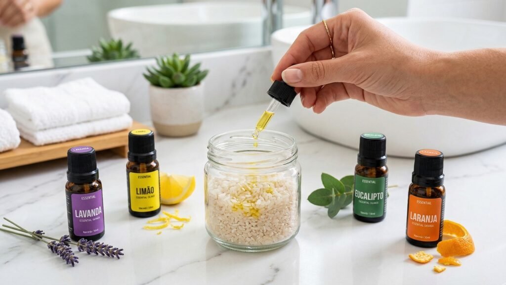 Colocar uma xícara de arroz no banheiro: por que é recomendado e para que serve