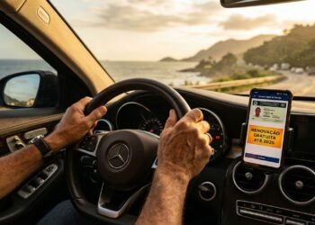 Renovação da CNH 2026 pode sair de graça para bons condutores com mais de 50 anos e uso da versão digital