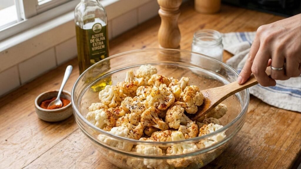 A couve-flor fica mais crocante que batata frita, preparo assim no forno e ajuda quem quer reduzir calorias no jantar