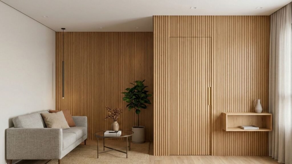 Adeus, branco tradicional: 5 tendências de portas para apartamentos pequenos que vão elevar o design de interiores da sua casa em 2026