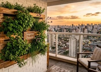 Monte uma horta suspensa em casa sem ocupar espaço e colha temperos frescos o ano inteiro
