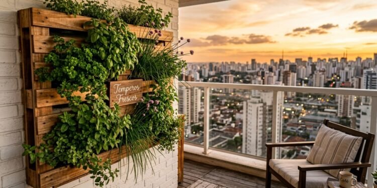 Monte uma horta suspensa em casa sem ocupar espaço e colha temperos frescos o ano inteiro