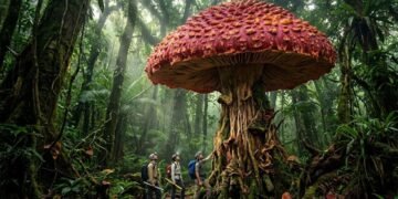 cogumelo gigante