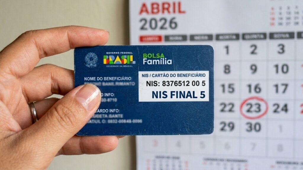 Governo confirma calendário do Bolsa Família para abril de 2026 e pagamentos seguem até o dia 30 conforme o NIS