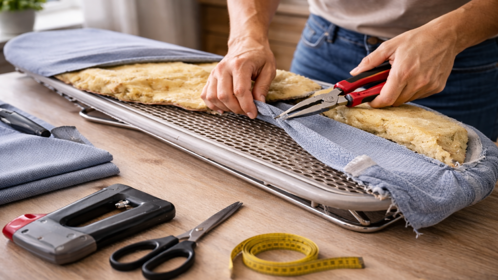 A maneira mais prática de renovar sua tábua de passar