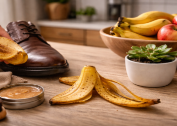 A casca de banana que pode ajudar nas tarefas do dia a dia