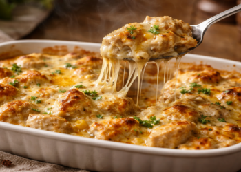 Quando frango e creme de milho se encontram na travessa