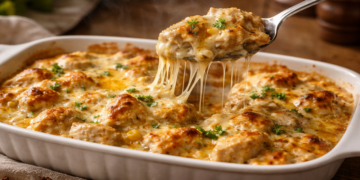 Quando frango e creme de milho se encontram na travessa