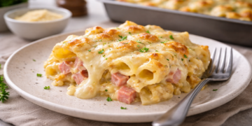O macarrão gratinado mais irresistível do momento
