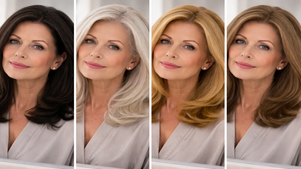 O tom de cabelo mais indicado após os 60 anos