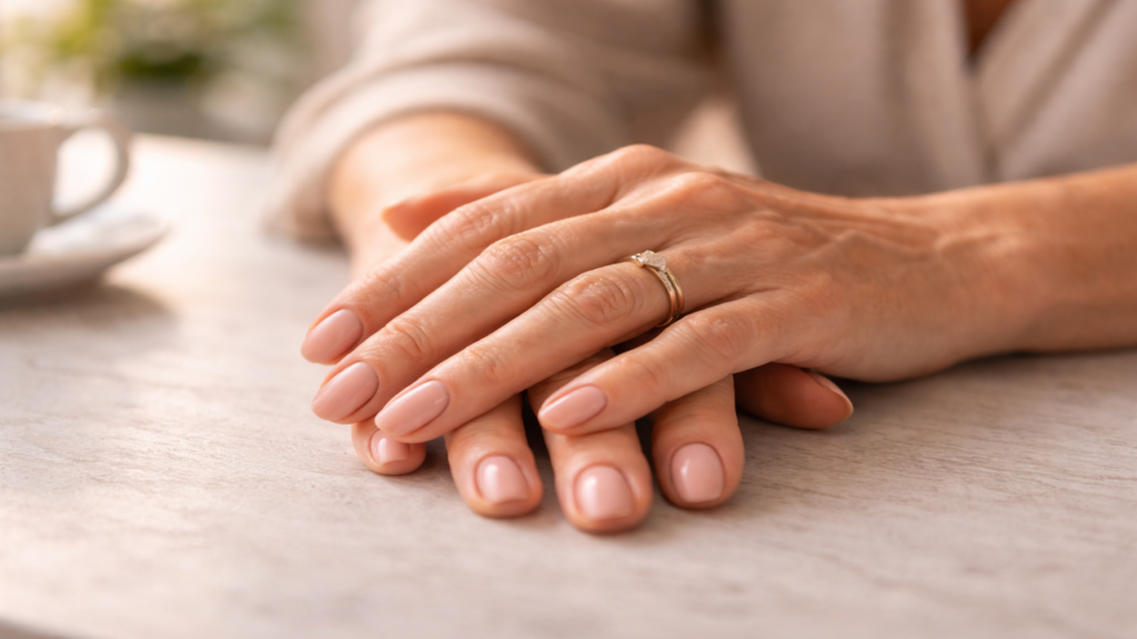O esmalte mais elegante para mãos maduras