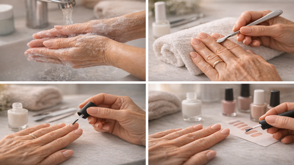 O esmalte mais elegante para mãos maduras