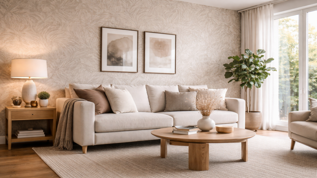 Papel de parede moderno traz personalidade e estilo para casa