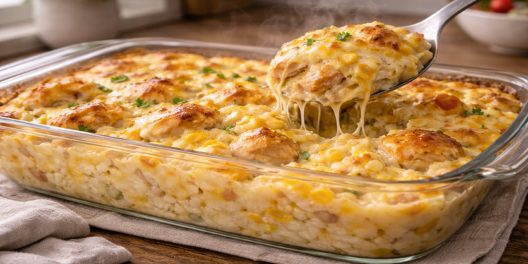 O frango cremoso na travessa mais irresistível do forno