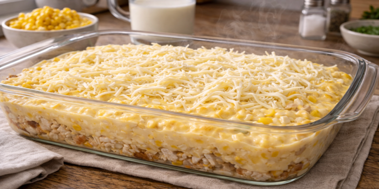 O frango cremoso na travessa mais irresistível do forno