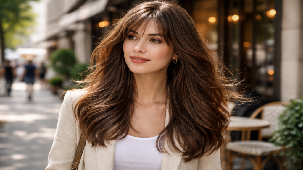 O detalhe do corte francês que muda todo o cabelo