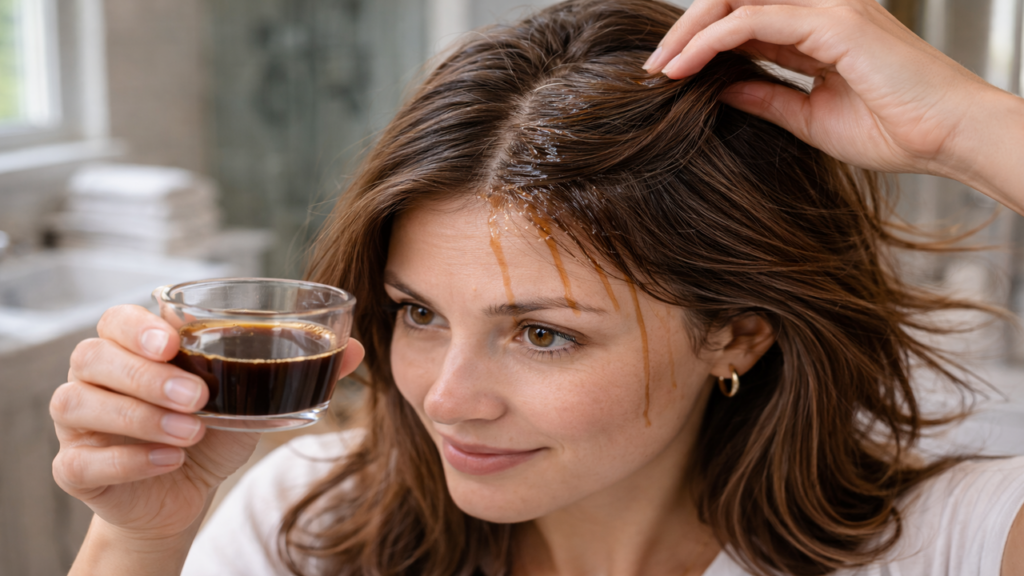 O melhor truque com café para disfarçar fios brancos