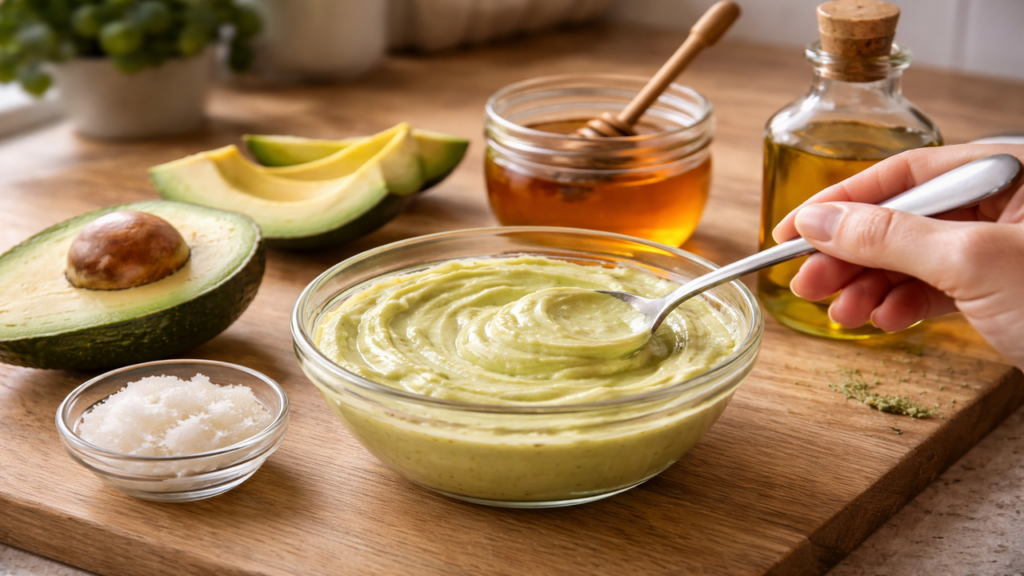 O melhor banho de creme caseiro para hidratar o cabelo