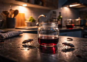 Uma solução caseira está virando tendência contra baratas