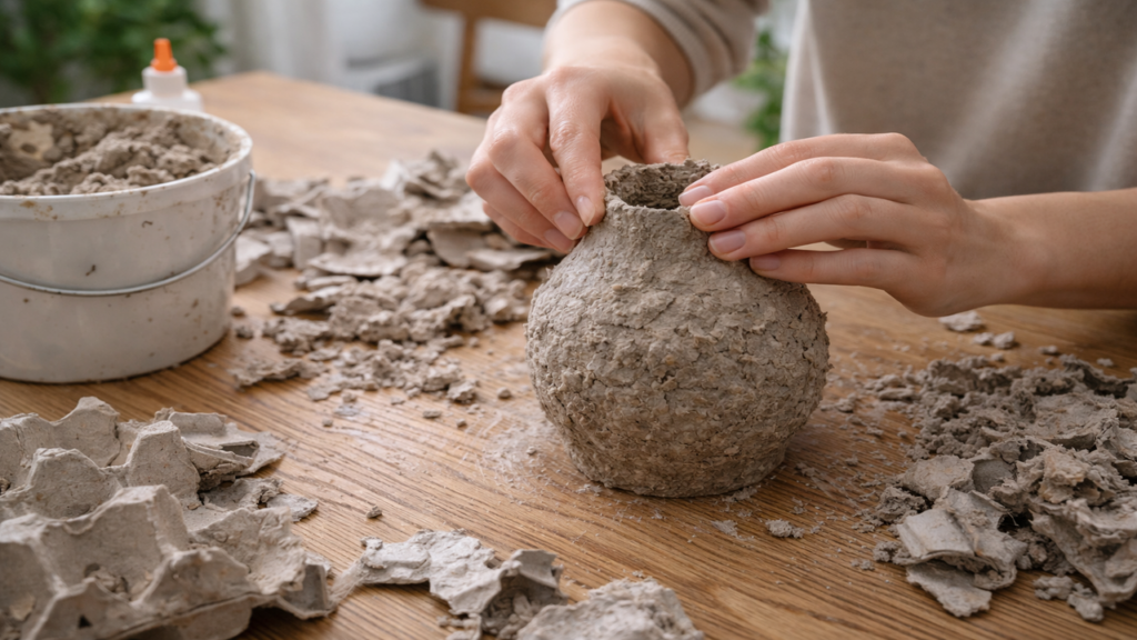 Essa ideia com caixa de ovos está conquistando casas
