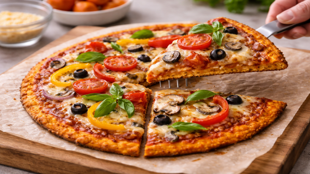 O jeito mais fácil de substituir farinha na pizza caseira