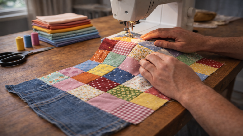 Transforme retalhos em peças que aquecem o coração