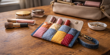 Faça seu porta-batom e organize sua bolsa hoje