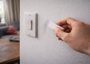 Pare de sofrer com riscos na parede em casa