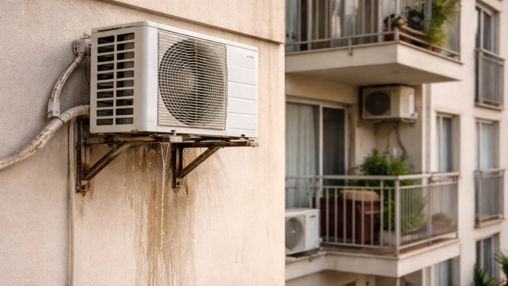 O caso que mostrou limites do ar-condicionado em apartamentos 