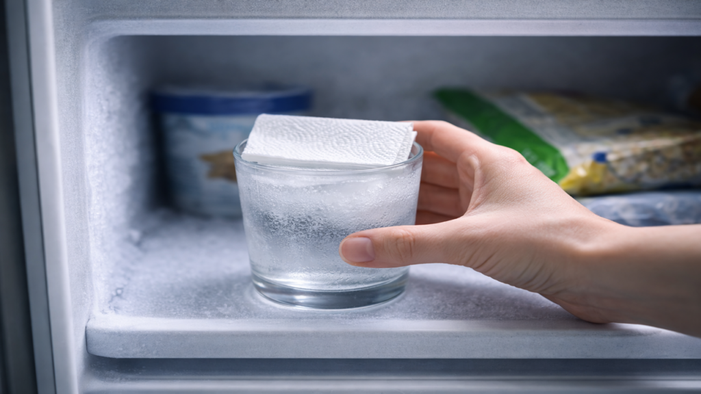 Esse truque no congelador evita risco na sua comida